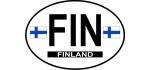 Finland Country Origin Decal - Non-Reflective